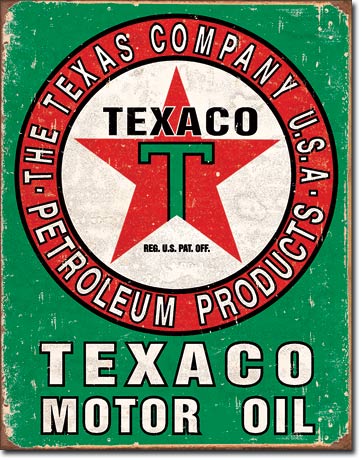 1927 - Texaco Oil Weathered